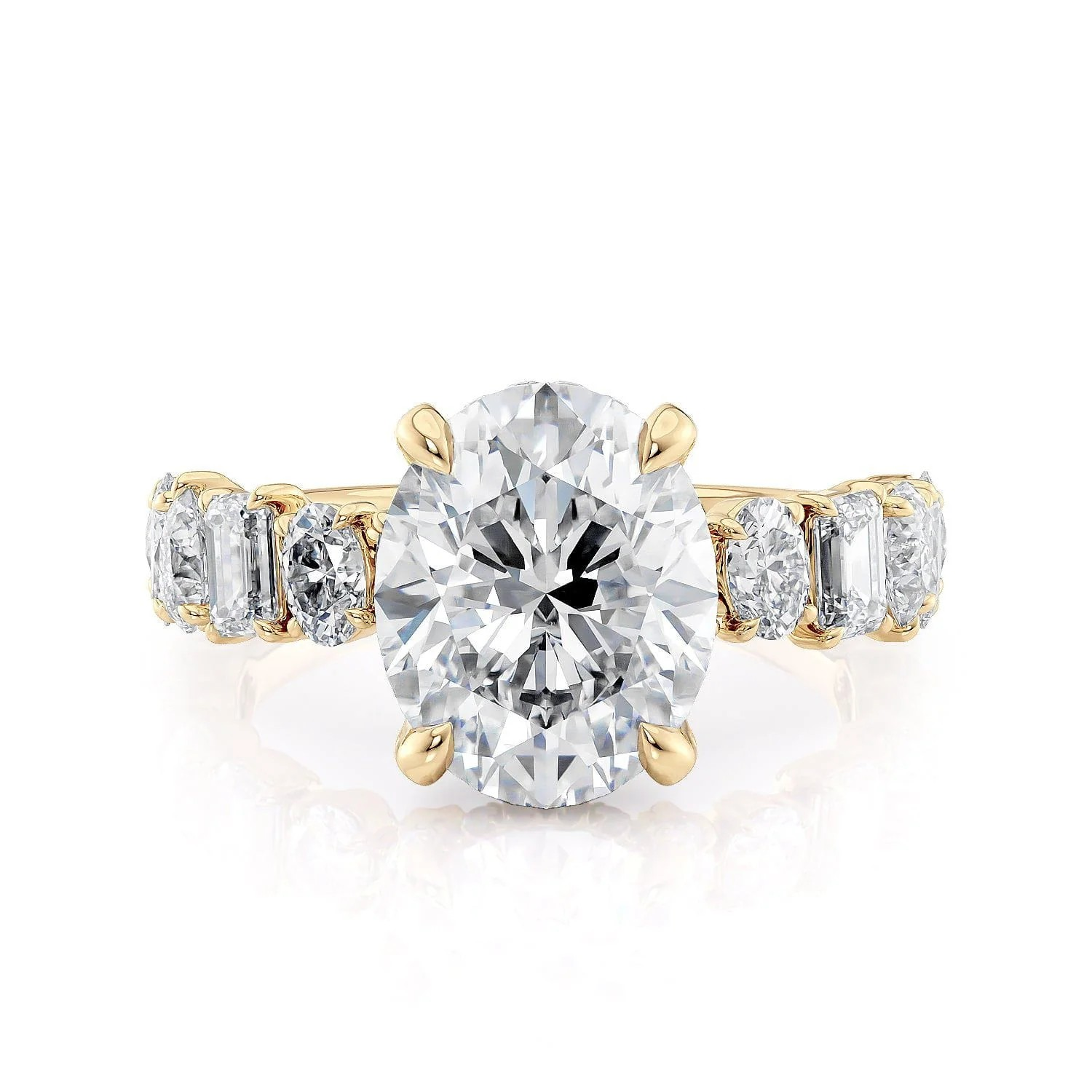 1.26ctw Mixed Cut Diamond Engagement Ring – Gunderson's Jewelers
