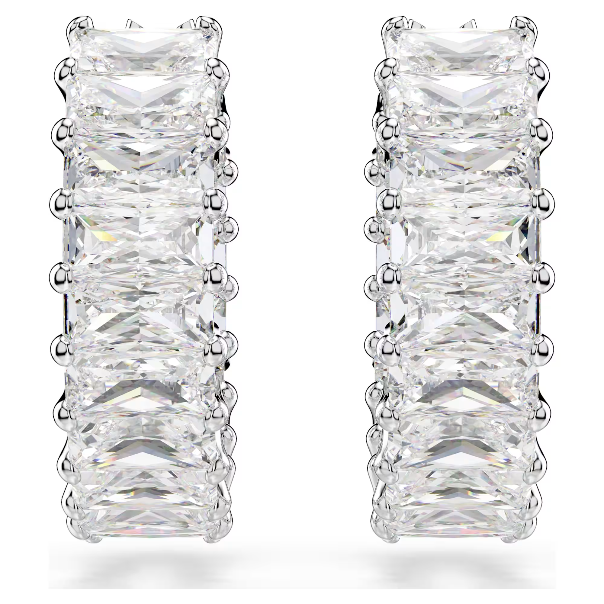 Matrix Hoop Earrings