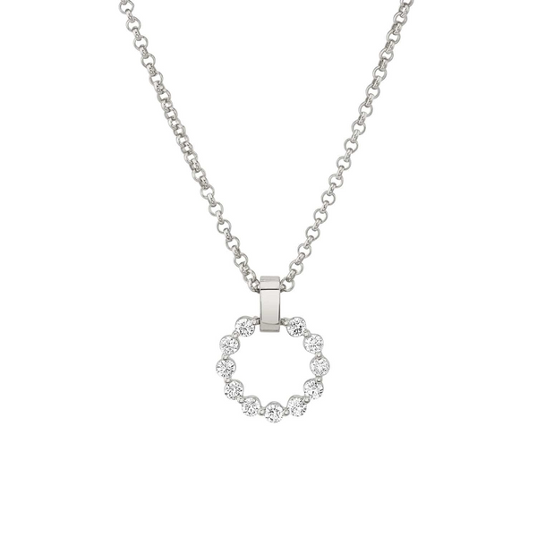 0.35ctw Diamond Cloud Small Pendant