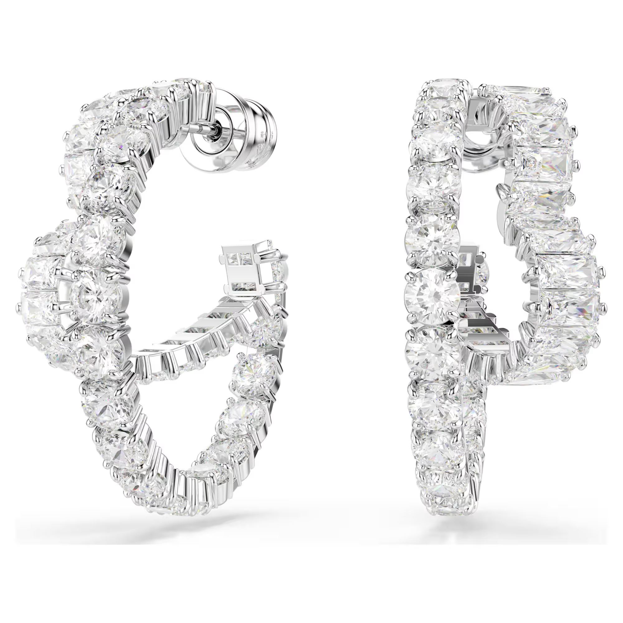 Matrix Hoop Earrings