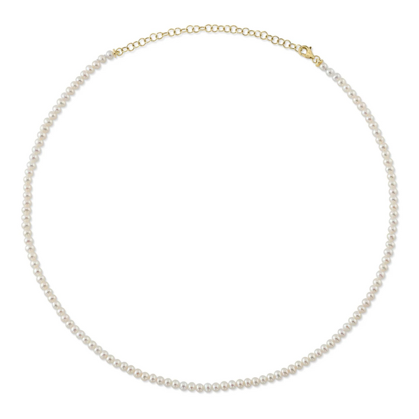 Cultured Pearl Tennis Necklace