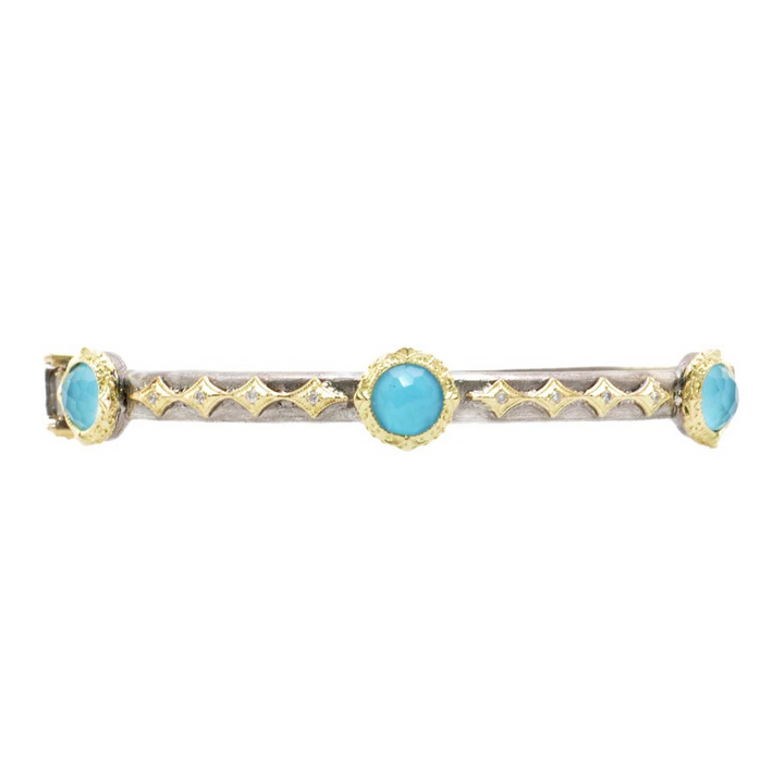 Turquoise Crivelli Bangle Bracelet