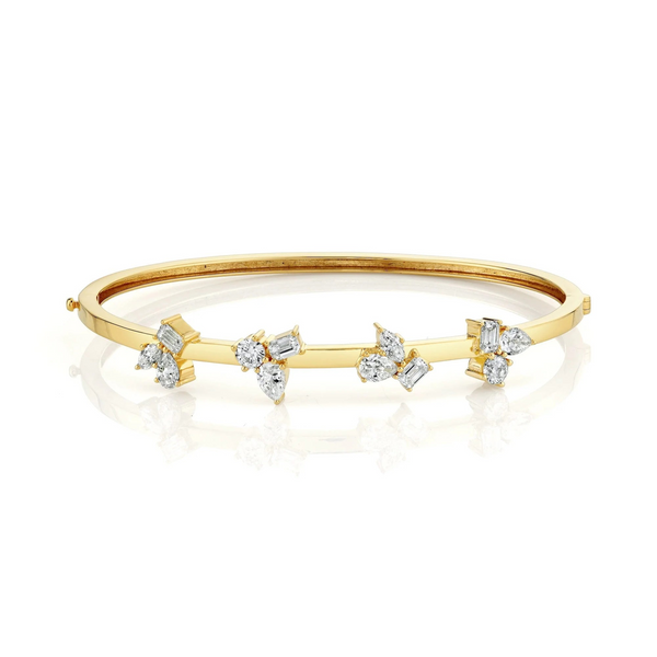 2.40ctw Diamond Montage Cluster Bracelet