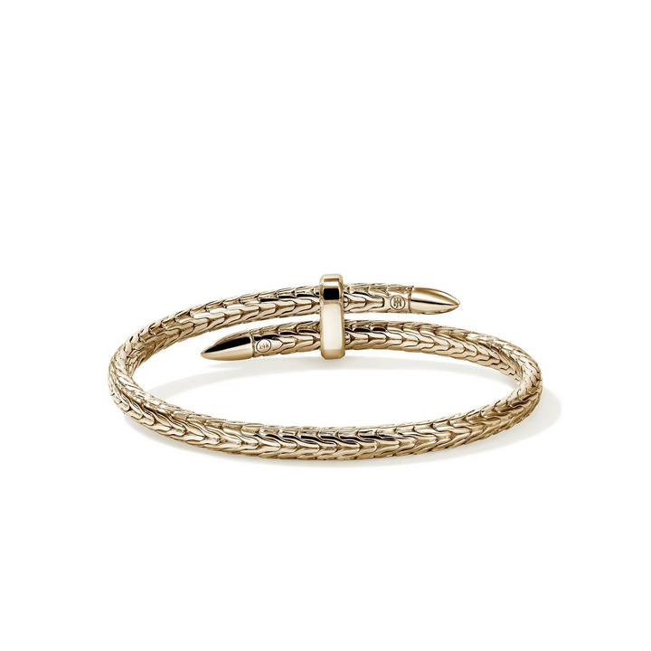 14K Gold Spear Flex Cuff