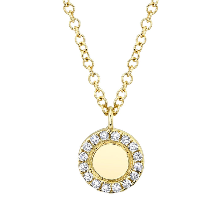 0.05ctw Diamond Circle Necklace - Gunderson's Jewelers