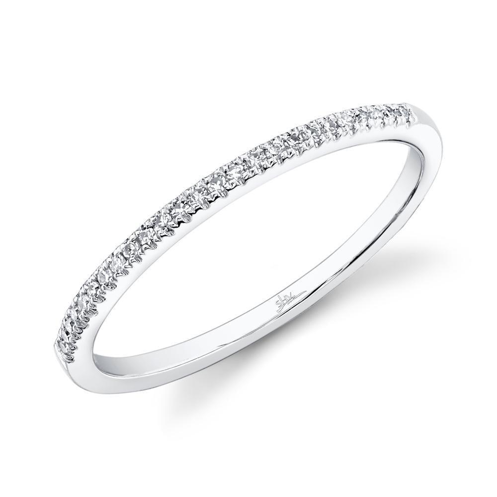 0.08ctw Diamond Band Ring, 14K White Gold - Gunderson's Jewelers