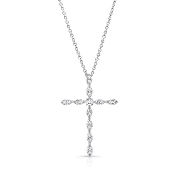 0.11ctw Diamond Cross Pendant - Gunderson's Jewelers