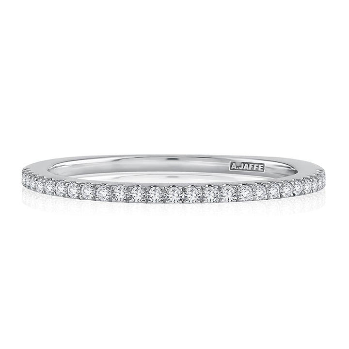 0.13ctw Pave Diamond Wedding Band/Stackable Ring - Gunderson's Jewelers