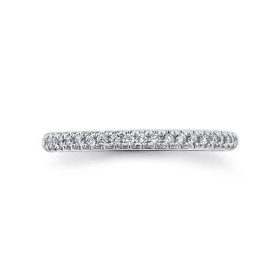 0.18ctw Diamond Band Ring, White Gold - Gunderson's Jewelers