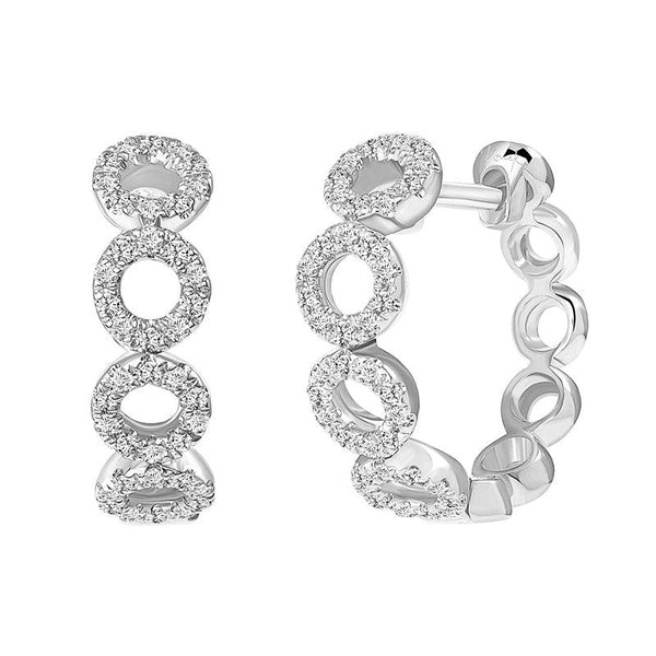 0.20ctw Diamond Earrings, White Gold - Gunderson's Jewelers