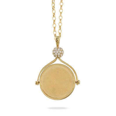 0.23ctw Diamond Reversible Medallion - Gunderson's Jewelers