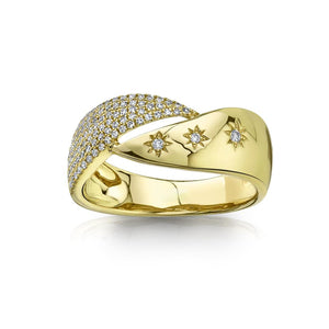0.24ctw Diamond Star Band - Gunderson's Jewelers