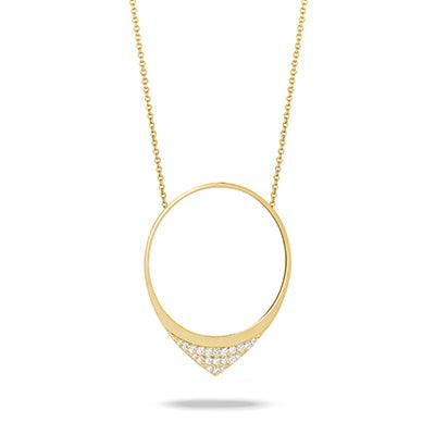 0.26ctw Diamond Circle Necklace - Gunderson's Jewelers