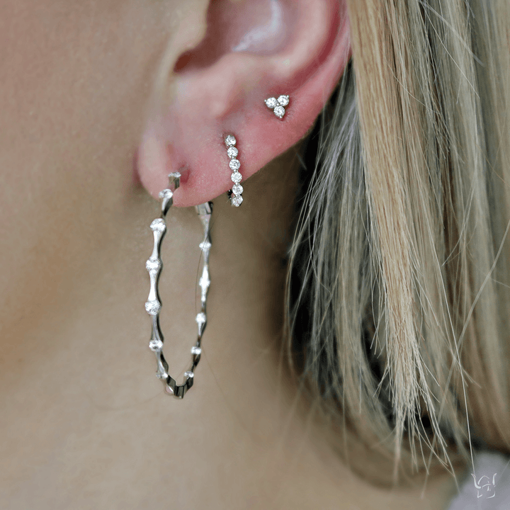 0.26ctw Diamond Huggie Earring - Gunderson's Jewelers