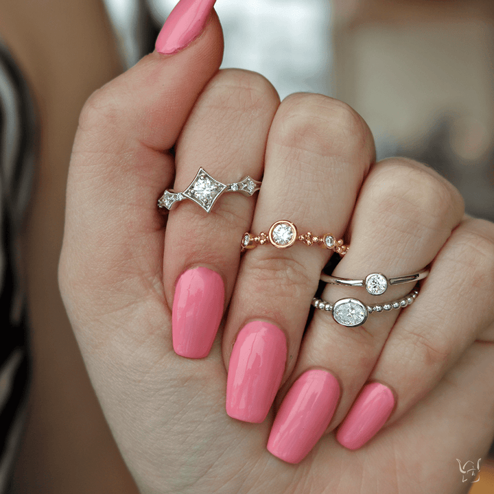 0.34ctw Feminine Diamond Ring - Gunderson's Jewelers