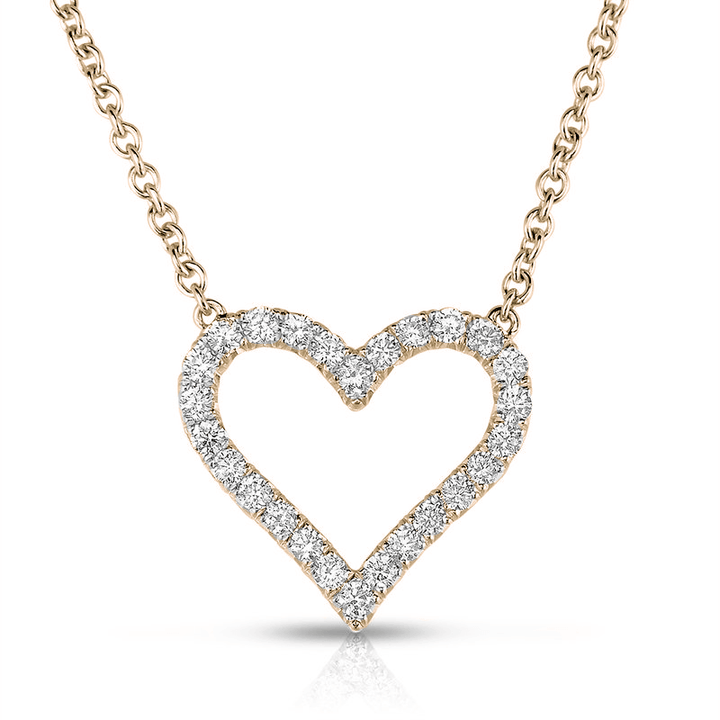 0.46ctw Diamond Heart Necklace - Gunderson's Jewelers
