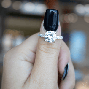 0.47ctw Diamond Engagement Ring - Gunderson's Jewelers