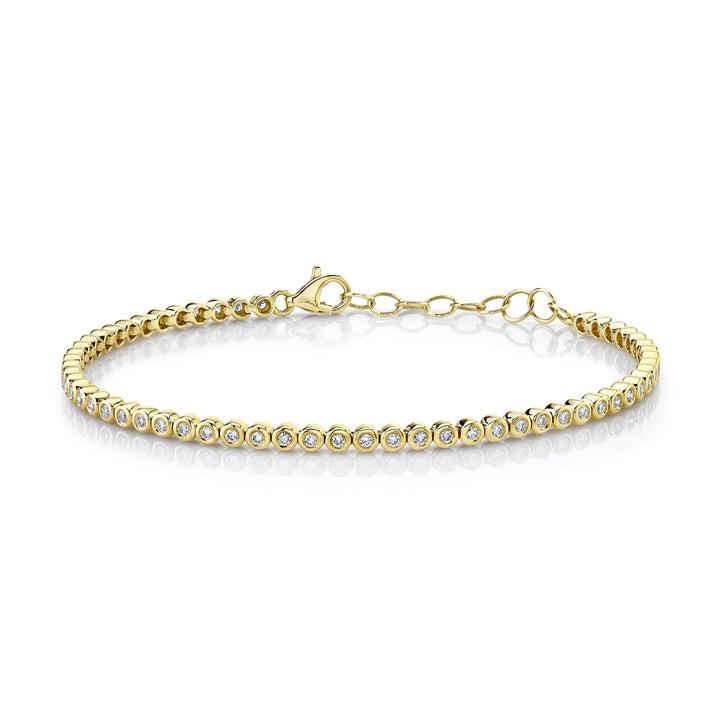 0.55ctw Diamond Bezel Tennis Bracelet - Gunderson's Jewelers