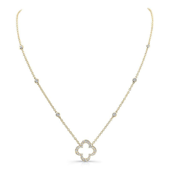0.70ctw Diamond Necklace, Yellow Gold - Gunderson's Jewelers