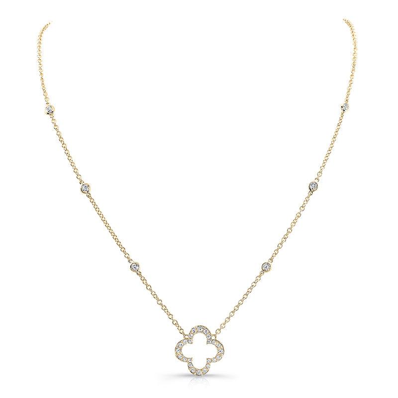 0.70ctw Diamond Necklace, Yellow Gold - Gunderson's Jewelers