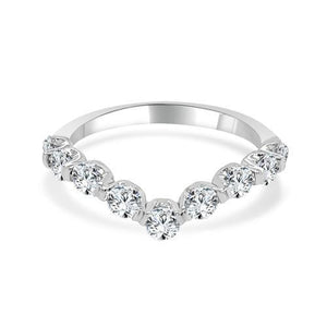 0.80ctw Diamond Contour Band - Gunderson's Jewelers