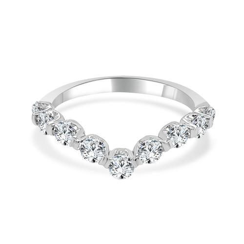 0.80ctw Diamond Contour Band - Gunderson's Jewelers