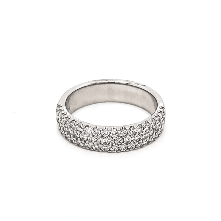 0.84ctw Diamond 3-Row Fashion Ring - Gunderson's Jewelers