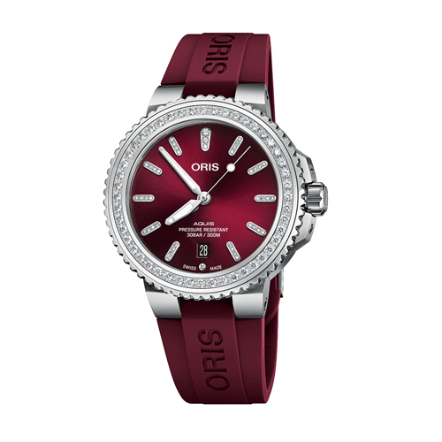 ORIS Aquis Date Diamonds