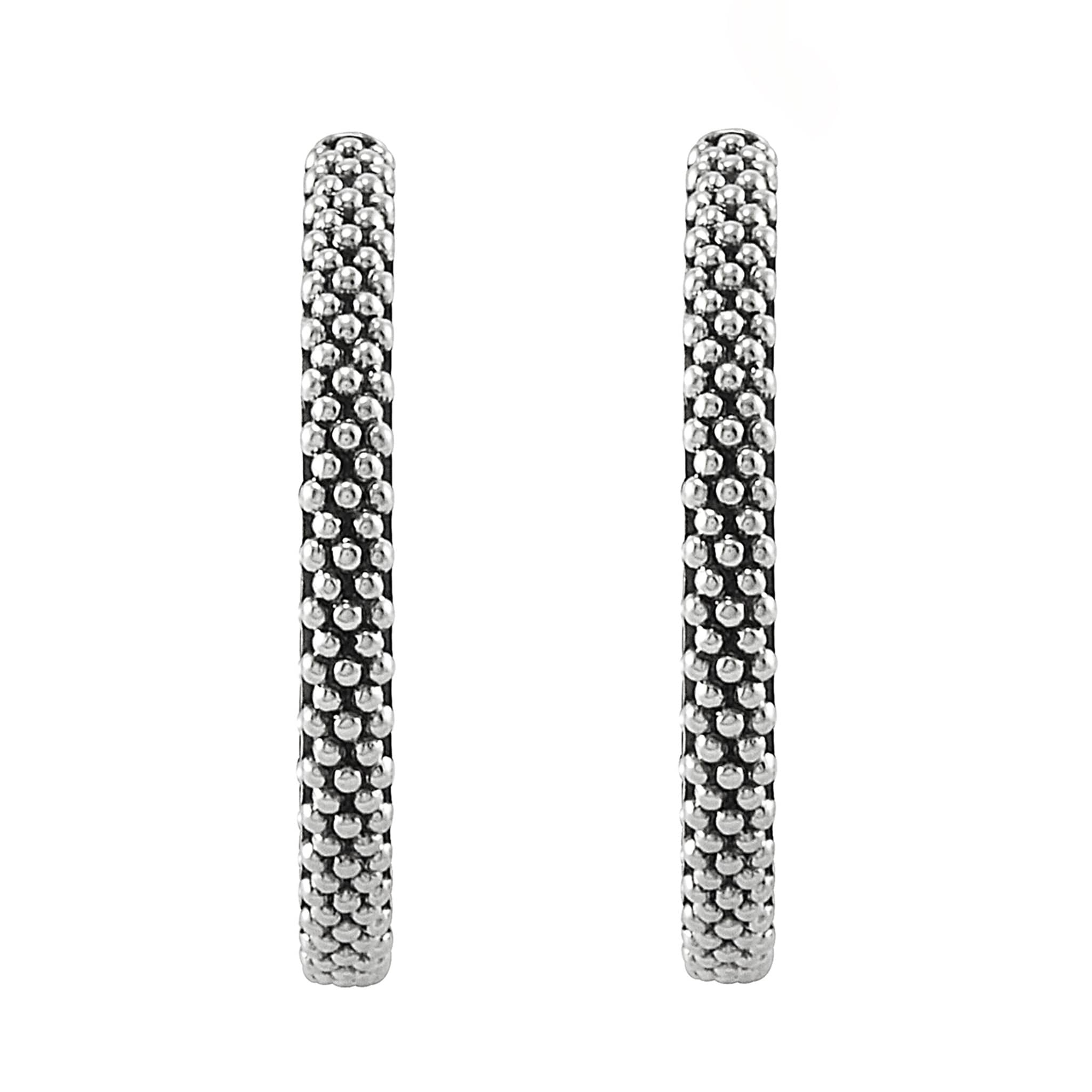 Beaded Hoop Earrings