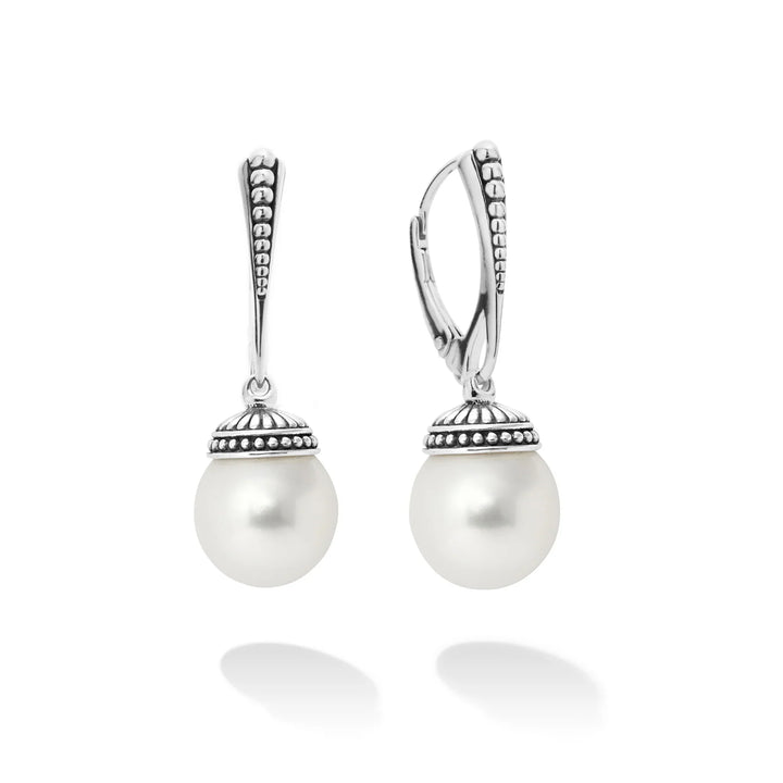 Drop Pearl Earrings