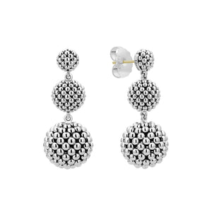 Caviar Drop Earrings