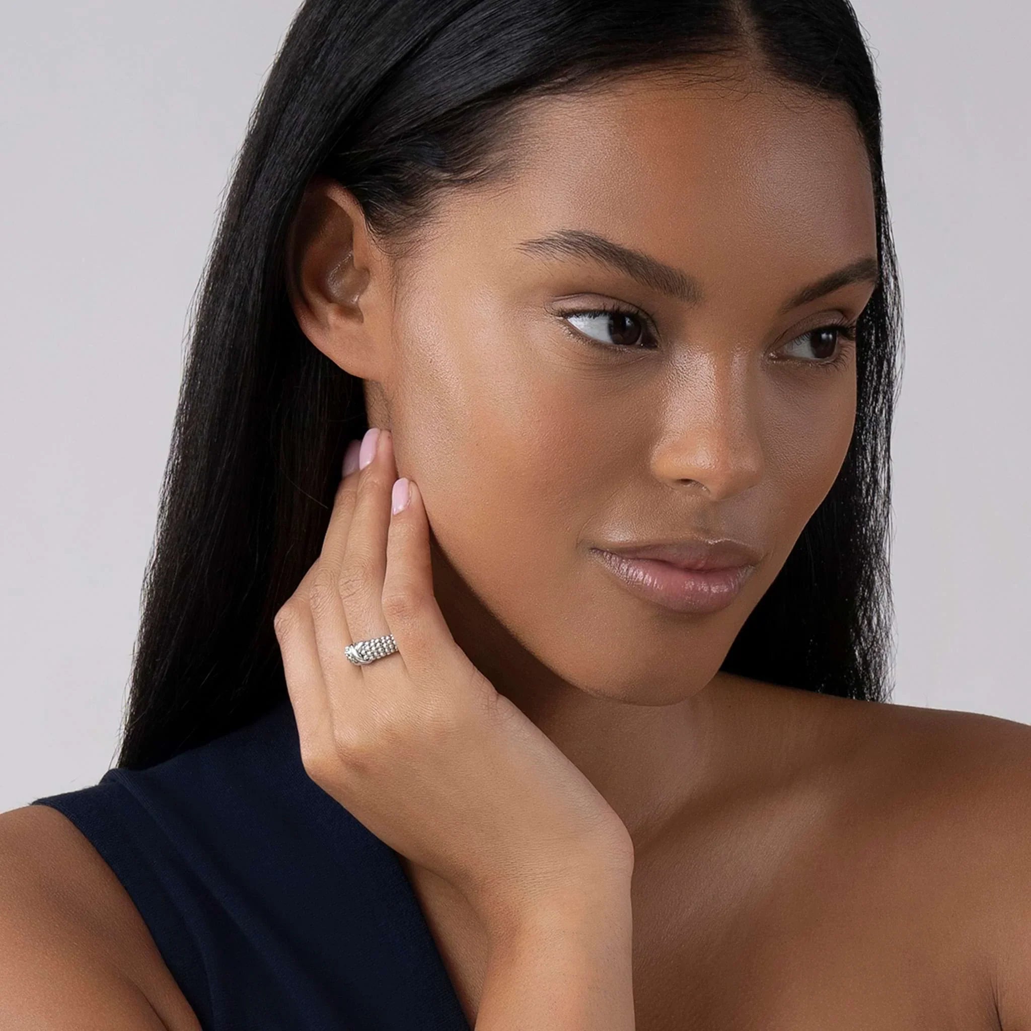 X Beaded Ring