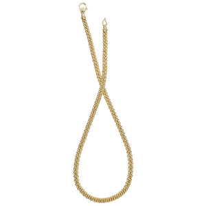 18K Gold Caviar Necklace | 4mm