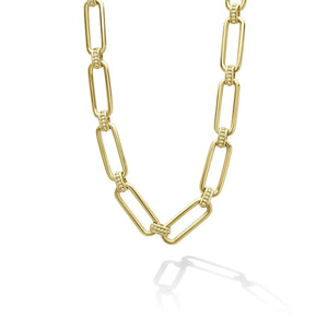 18K Gold Petite Link Necklace