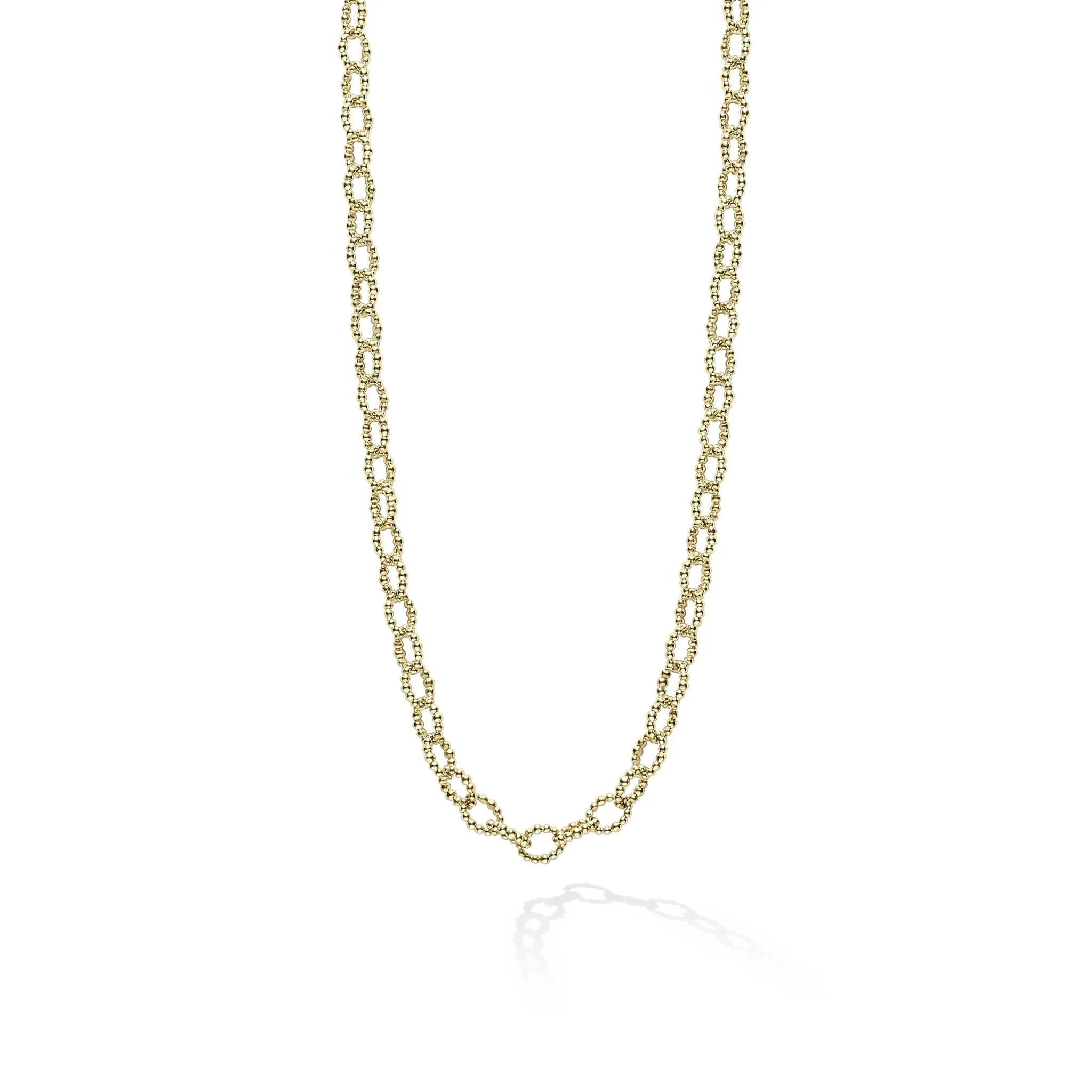 18K Gold Petite Link Necklace