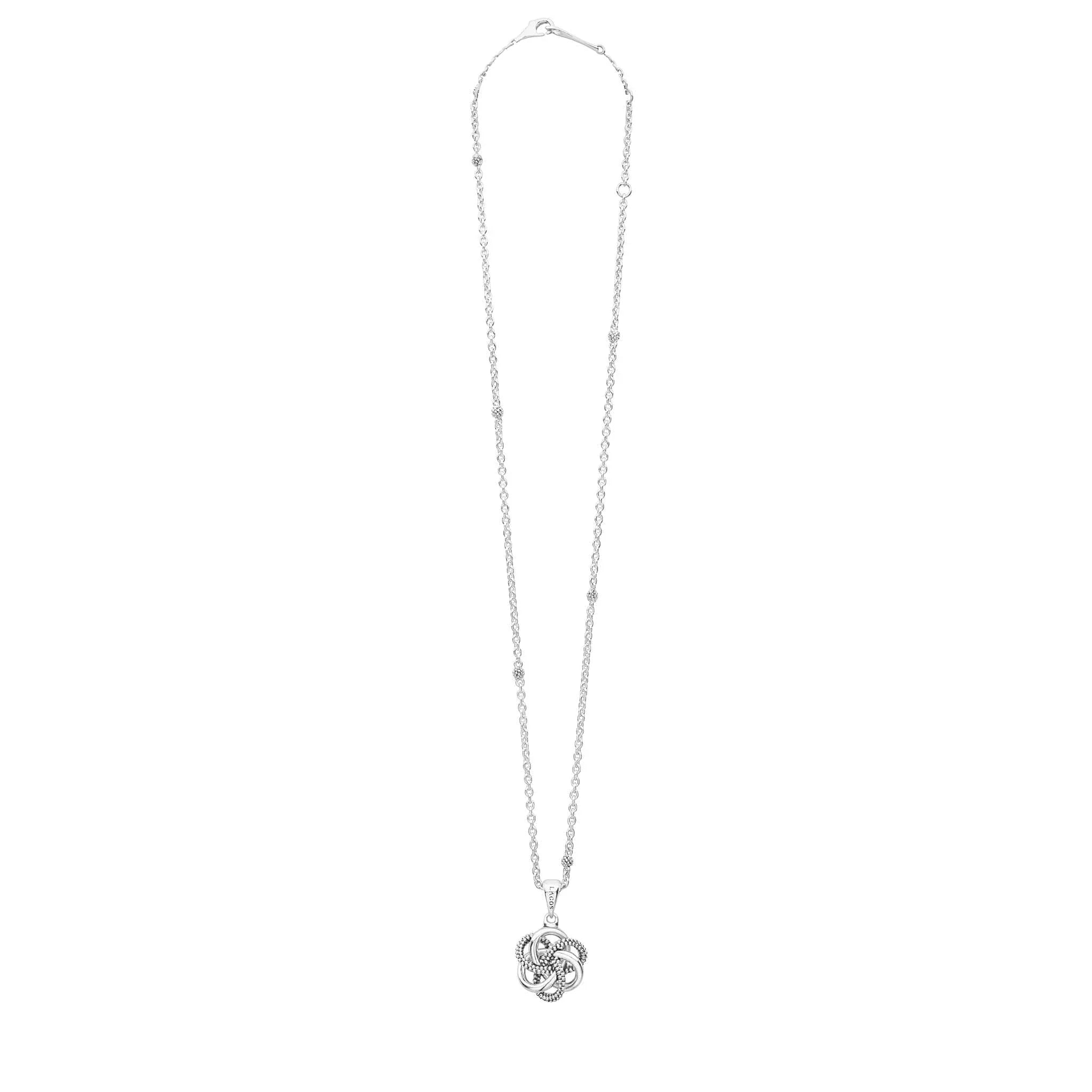 Small Sterling Silver Pendant Necklace