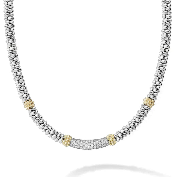 Caviar Diamond Necklace | 5mm