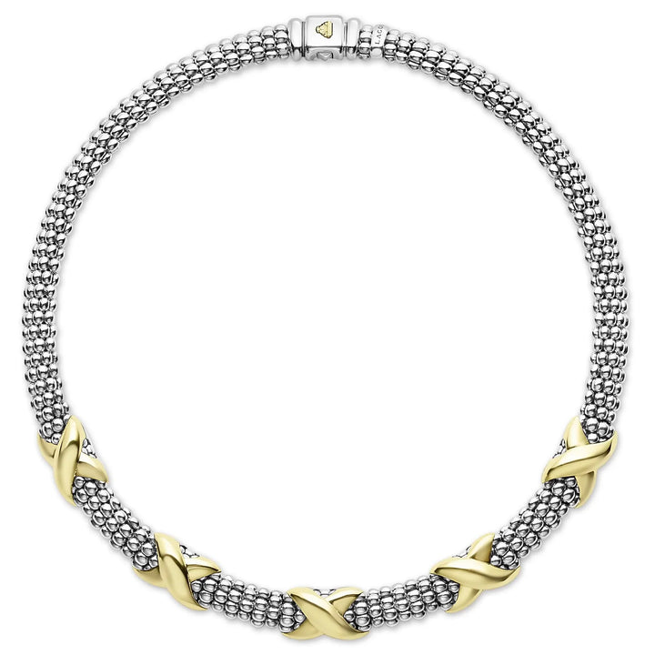 Five Station X Caviar Necklace
