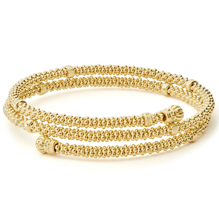 18K Gold Wrap Bracelet