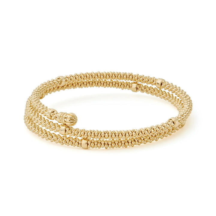 18K Gold Wrap Bracelet