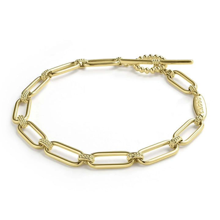 18K Gold Petite Link Bracelet