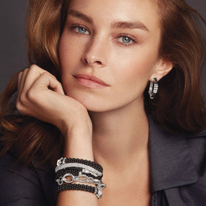 Oval Fluted Link Bracelet