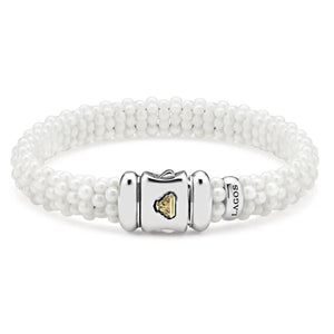 Ceramic Beaded Bracelet | 9mm