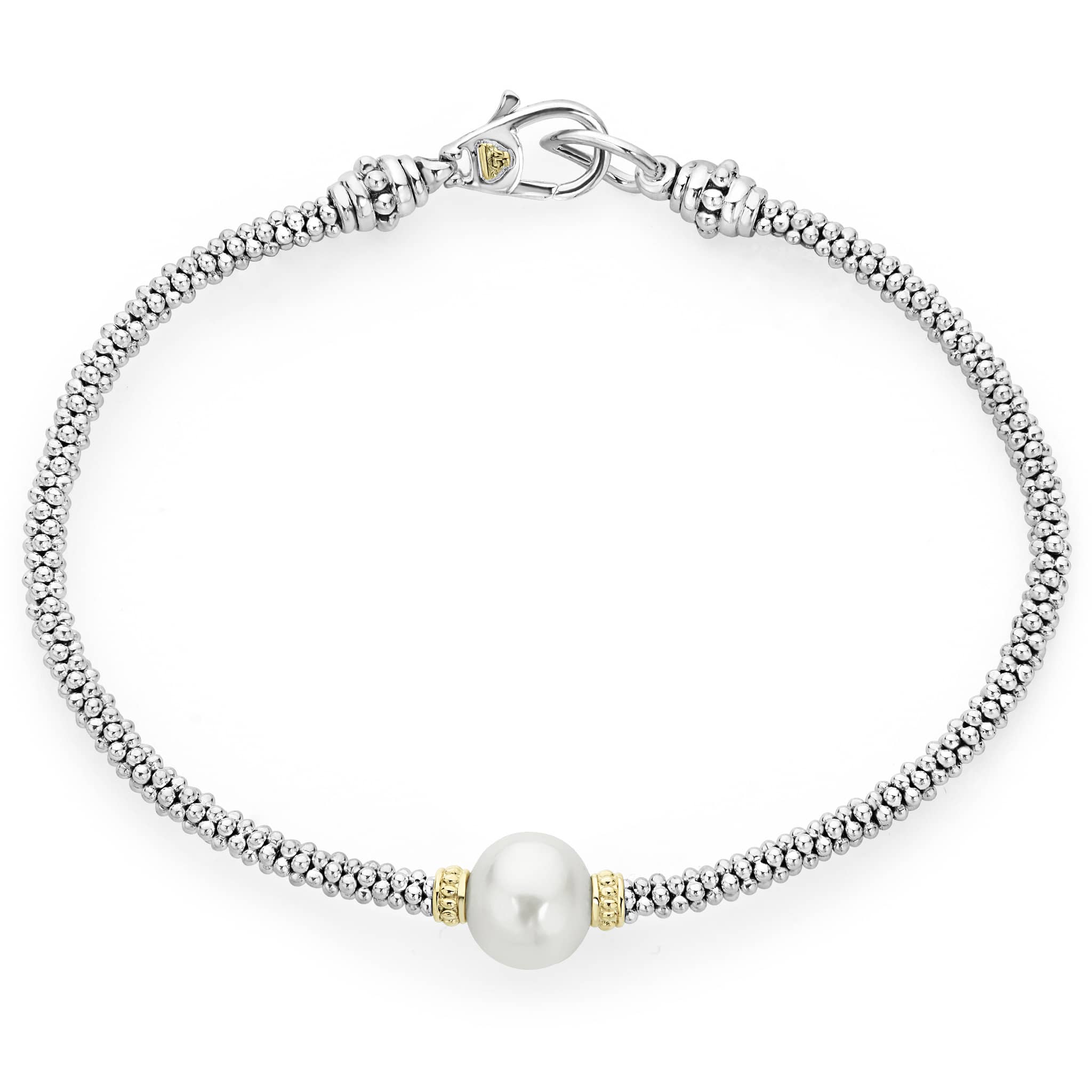 Single Pearl Caviar Bracelet | 3mm