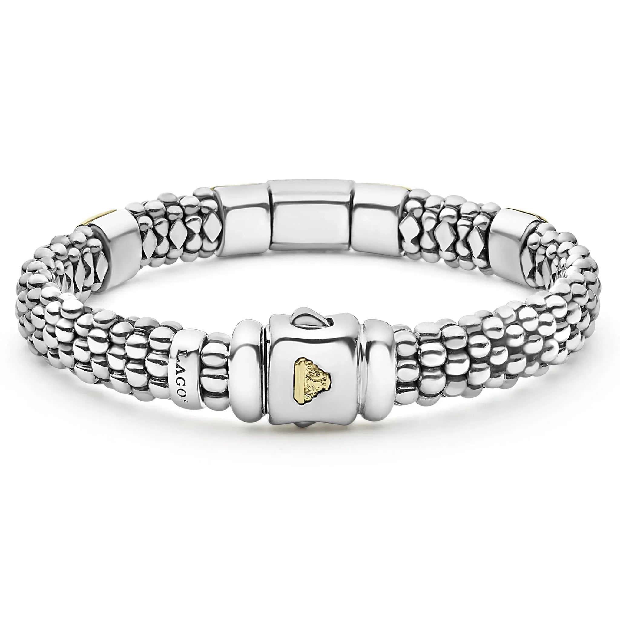 Two-Tone Diamond Bracelet | 9mm