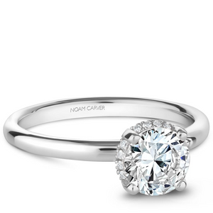 0.04ctw Round Engagement Ring