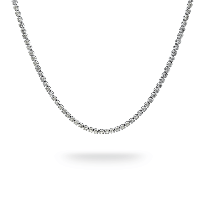 10.03ctw Diamond Tennis Necklace - Gunderson's Jewelers