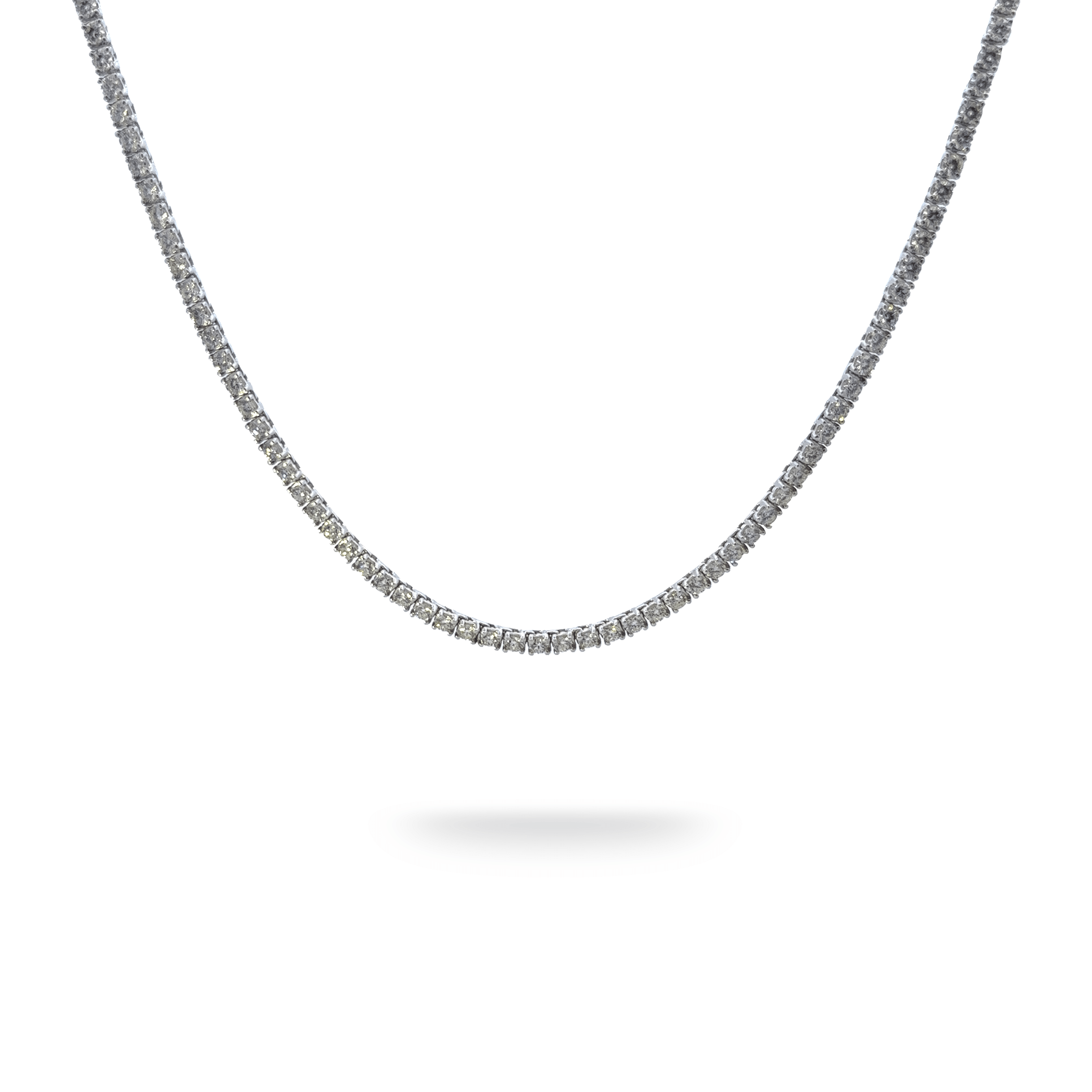 12.02ctw Diamond Tennis Necklace - Gunderson's Jewelers