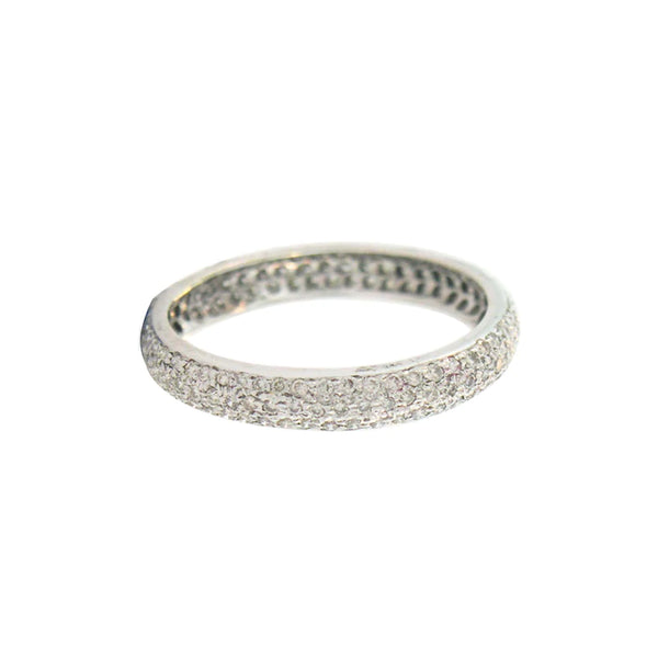 Tire White Diamond Band - Gunderson's Jewelers