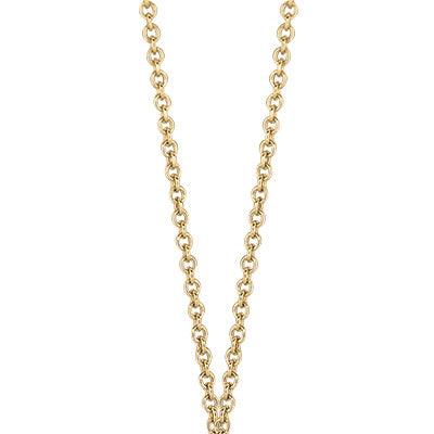 18" 18K Gold Link Chain - Gunderson's Jewelers